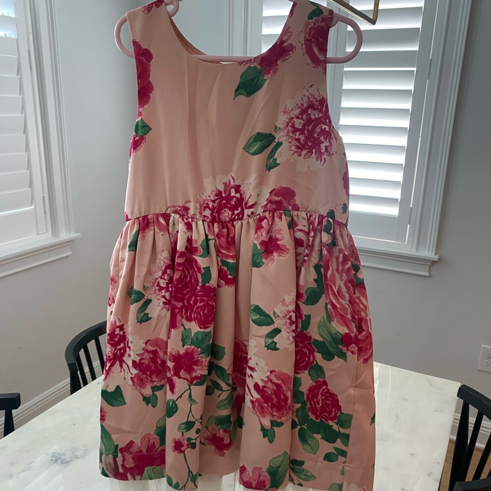 Ruby and Bloom floral dressy junior dress size 7